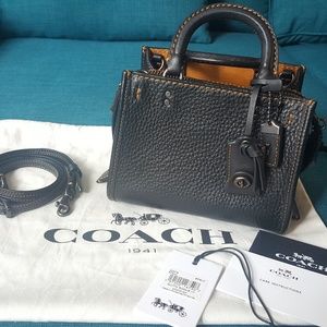 Coach 1941 Rogue 17 Black Crossbody no. 22978